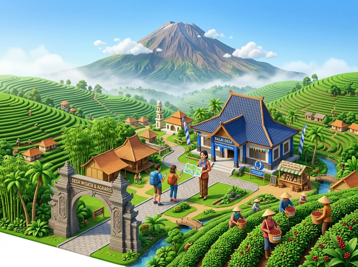 Desa Wisata & Agraris Bentek, Lombok Utara